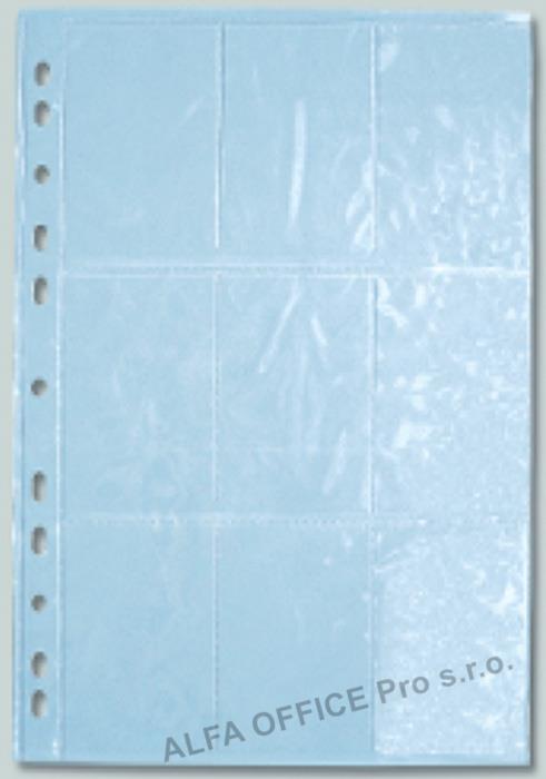 Závěsný obal A4 - 9 kapes 7 x 9 cm