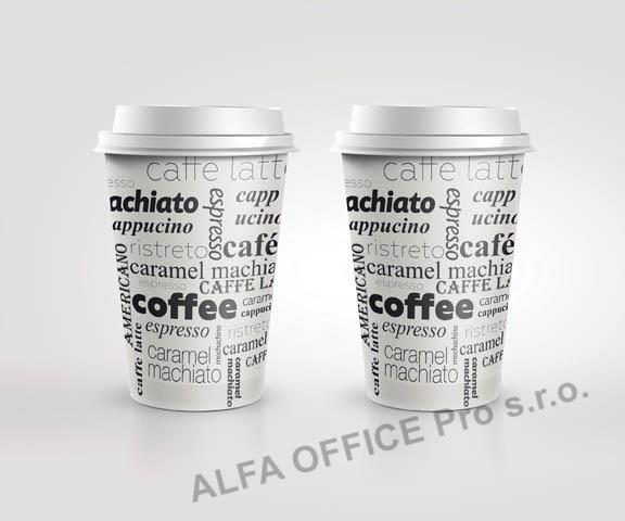 Kelímky papírové Coffee - 100 ml / 50 ks