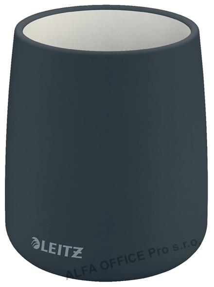 Stojan na tužky Leitz Cosy - sametově šedá