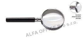 Lupa kovová - prům. 75 mm
