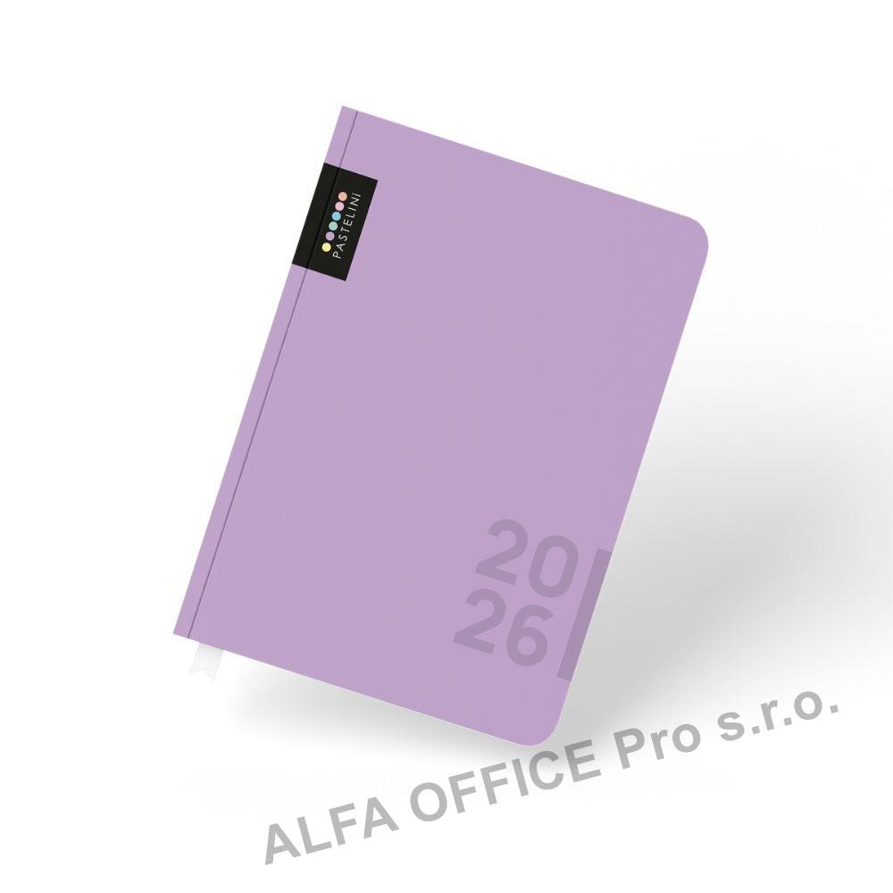 Diář PASTELINi - A5 / týdenní / fialová