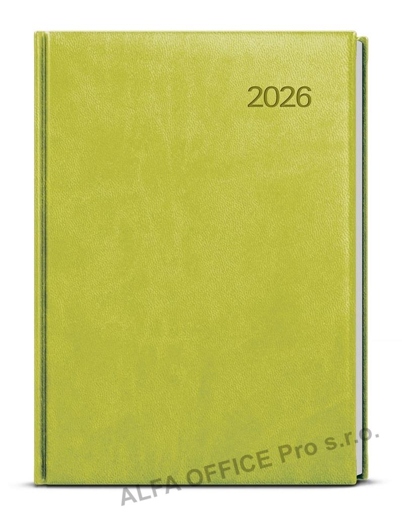 Diář VIVELLA - A5 / denní / zelená