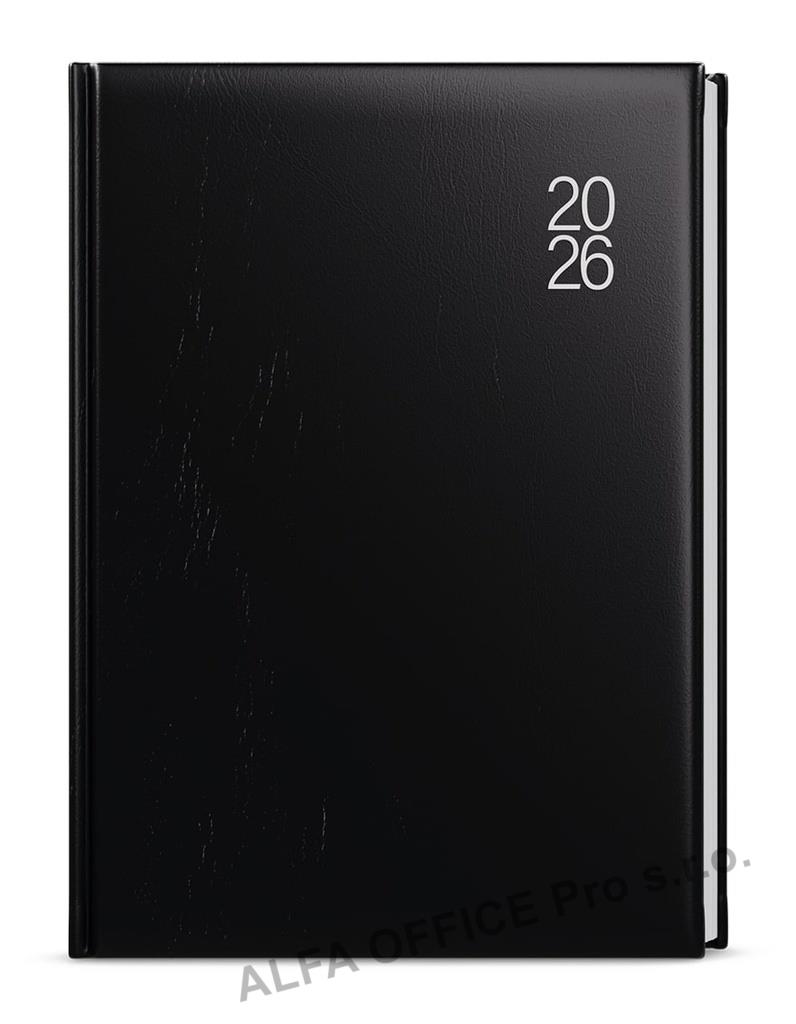 Diář BALACRON - A4 / týdenní / černá