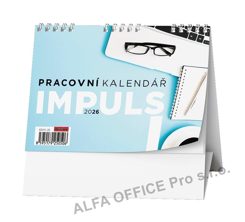 Kalendáře stolní pracovní IMPULS - Impuls I. / BSM1