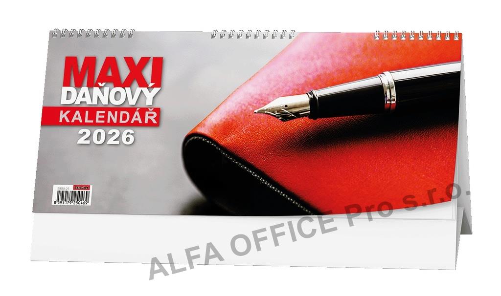 Kalendář stolní pracovní MAXI DAŇOVÝ - Maxi Daňový / BSB8