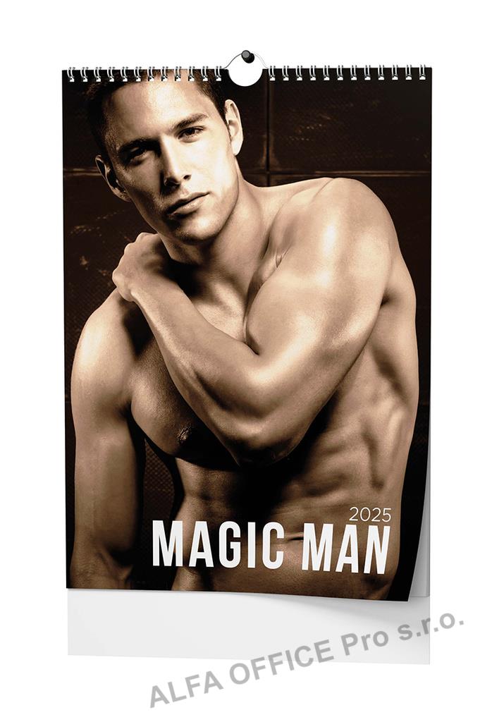 Kalendář nástěnný - Magic man / BNE6