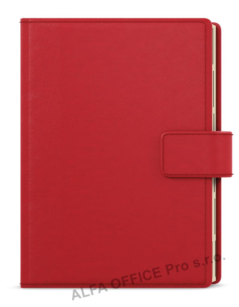 Diář ELITE - A5 / denní / červená