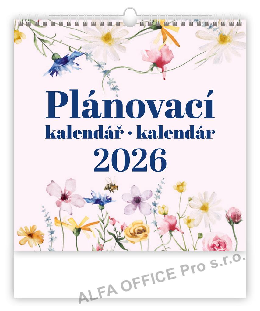 Kalendář nástěnný - Plánovací kalendář / N176