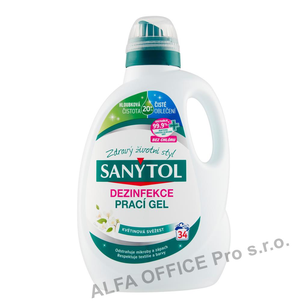 Sanytol prací gel - květinové svěžest / 1700ml