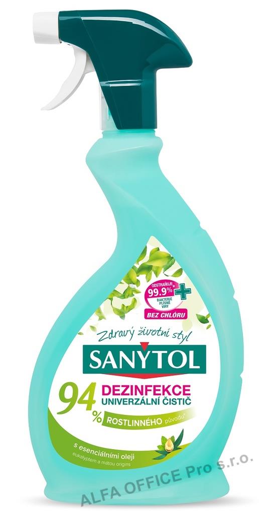 Sanytol univerzální čistič ECO - 500 ml s rozprašovačem