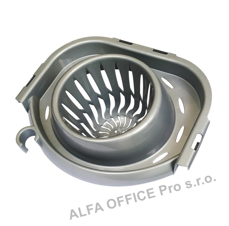 Ždímač k úklidovému vědru – šedý