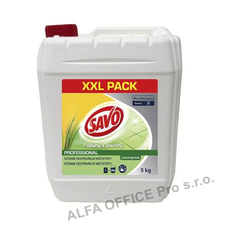 Univerzální čistič SAVO Professional Lemongrass / 5 l