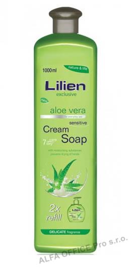 Lilien tekuté mýdlo aloe vera náplň 1000 ml