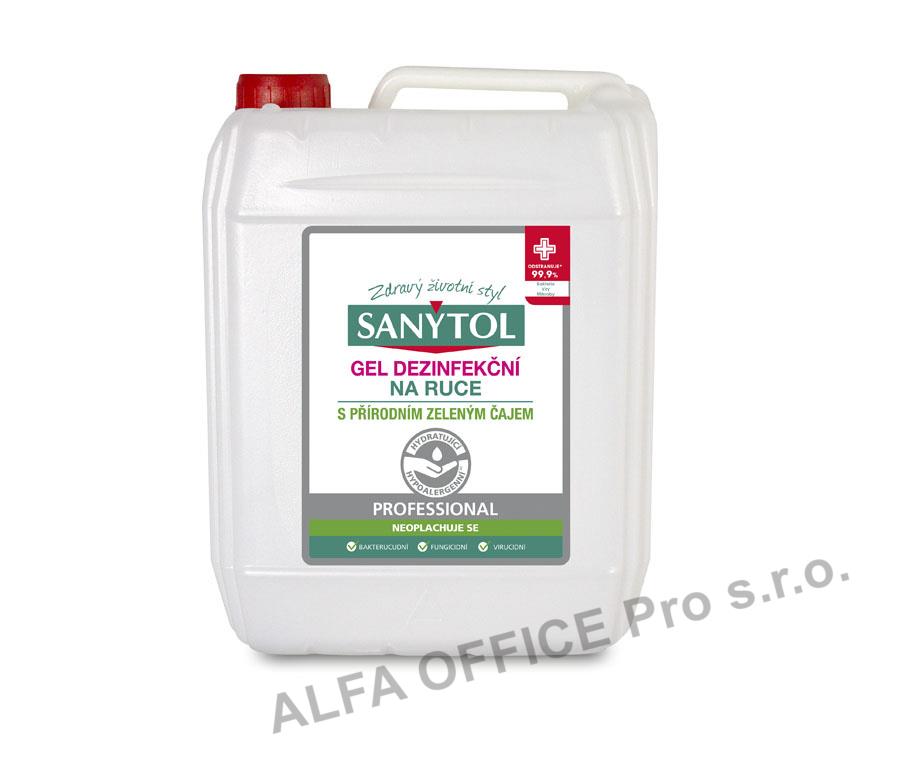 Dezinfekční gel Sanytol na ruce - 5 l