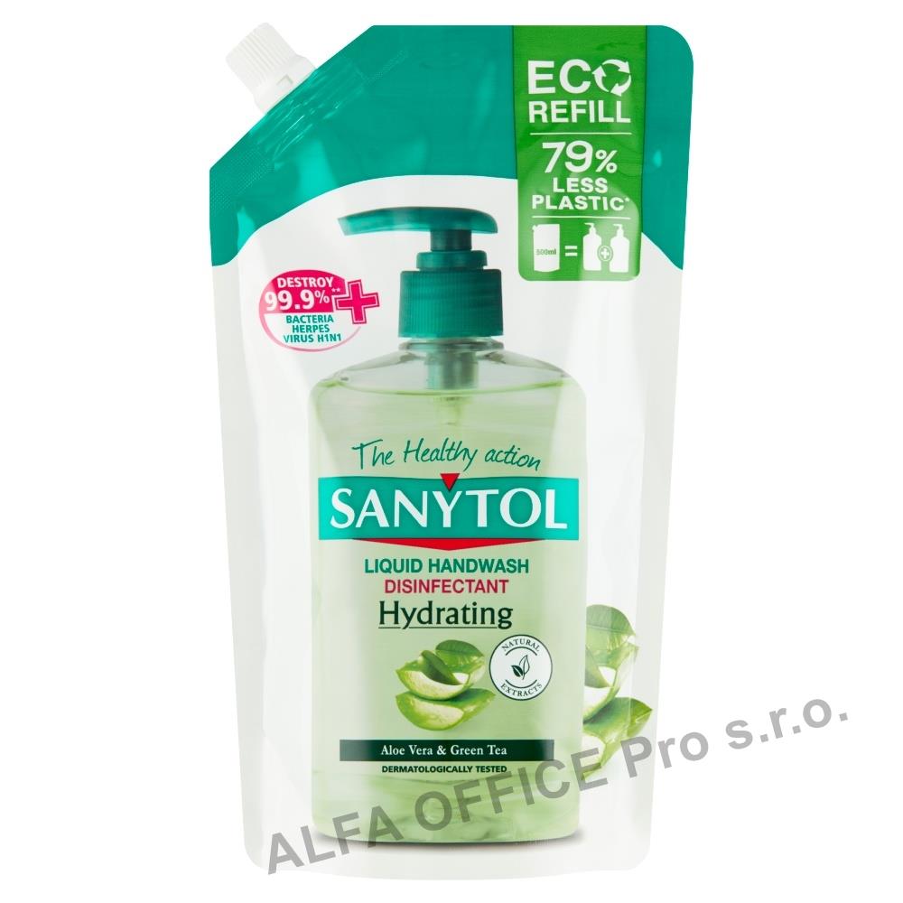 Mýdlo dezinfekční Sanytol - náplň hydratující / 500 ml
