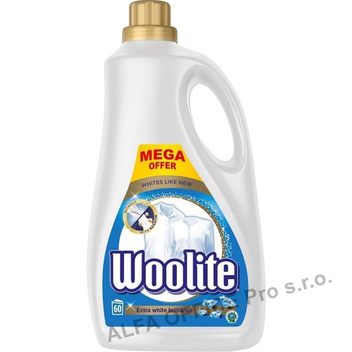 Woolite prací gel Zářivá bělost 3,6l / 60 dávek