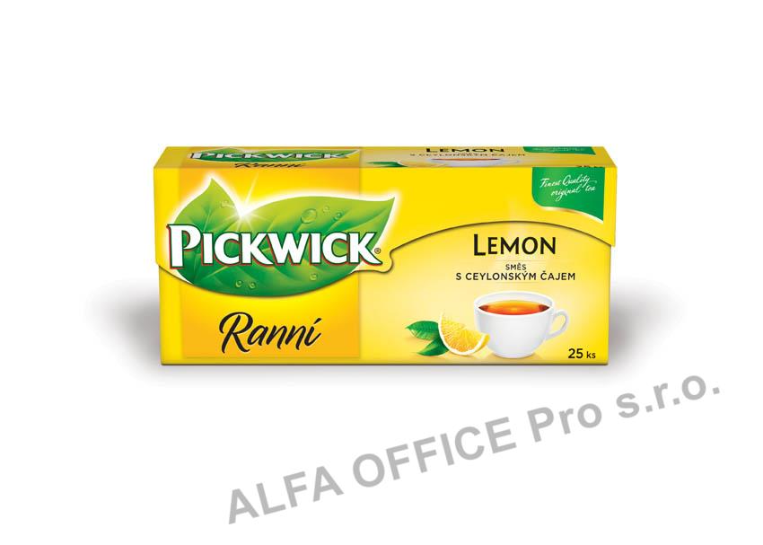 Čaj Pickwick ranní - 20 ks sáčků / s citronem