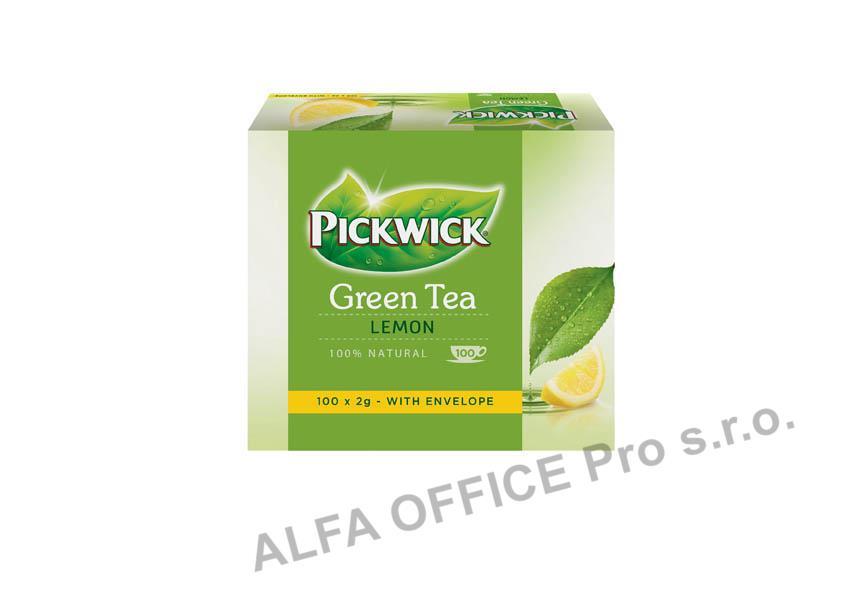 Čaj Pickwick - Green Tea Lemon / 100 ks