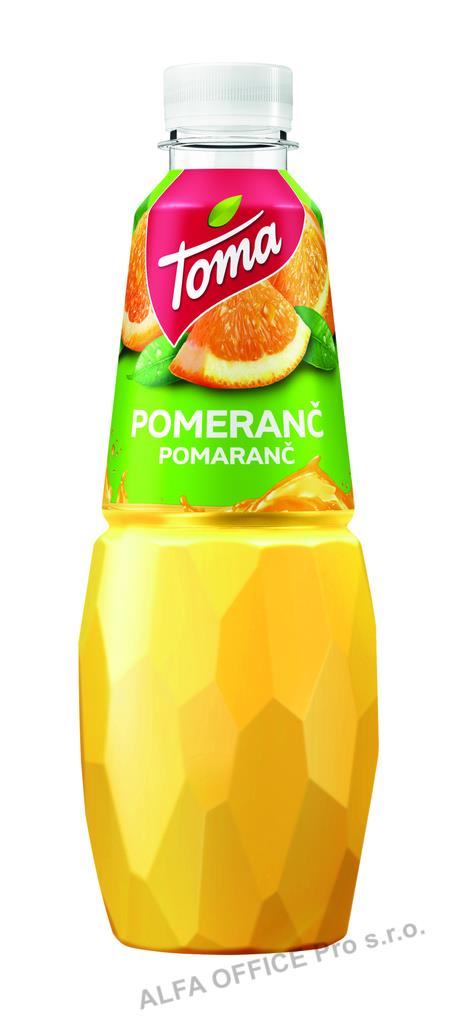 Toma džus 0,5 l - pomeranč 50%