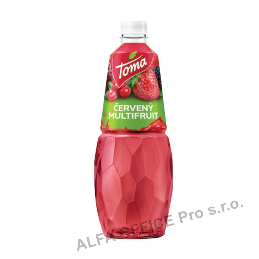 TOMA džus 1 l - Červený Multifruit