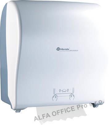 Zásobník Automatic na ručníky v rolích - Merida SOLID CUT / bílá