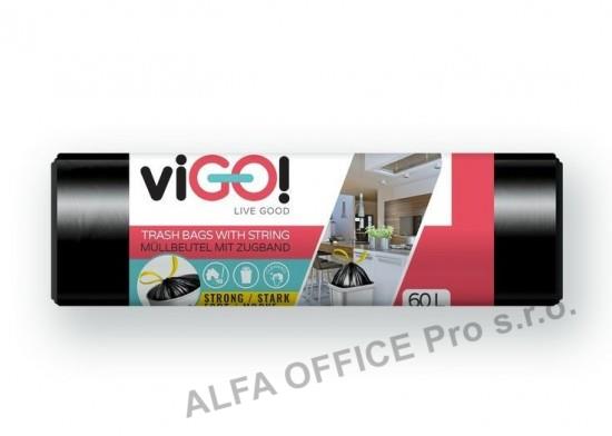 Vigo pytle 60l/15ks 65x68cm zat.Q006 černé LDPE