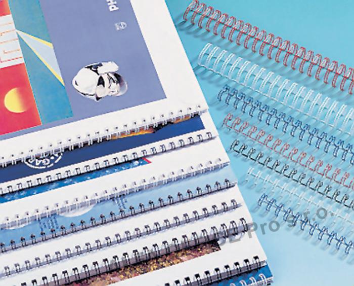 Drátěná vazba - 6,9 mm / černá / 100 ks