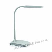 Lampa LED Maul pearly color vario stmívatelná - stříbrná