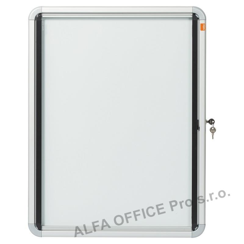 Vitrína vnitřní / kov / 4xA4