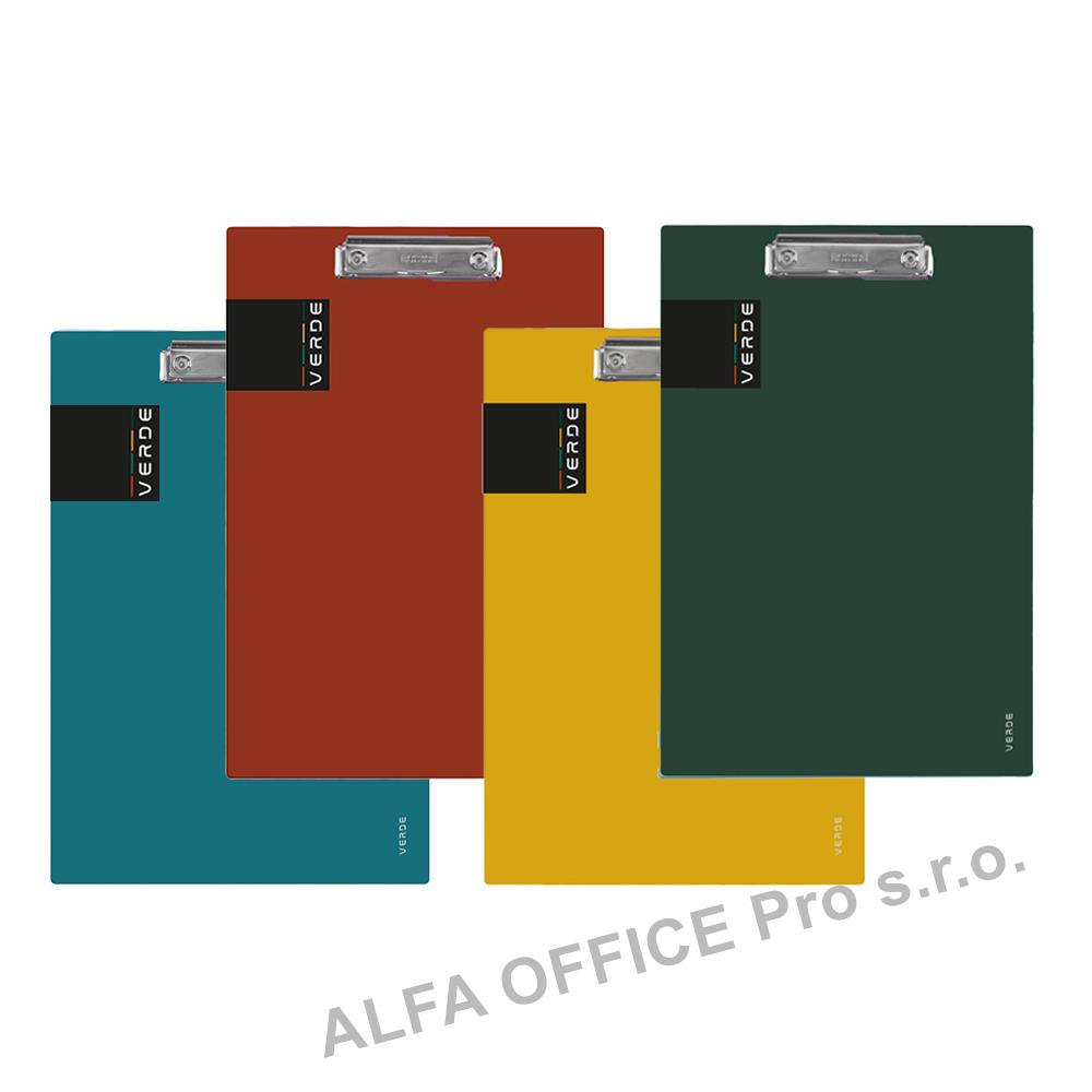 Podložka s klipem A4 VERDE - milano