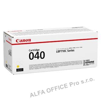 Canon originální toner 040Y, yellow, 5400str., 0454C001, Canon imageCLASS LBP712Cdn,i-SENS