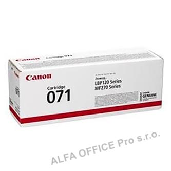 Canon originální toner 071, black, 1200str., 5645C002, Canon MF272dw, 275dw, LBP
