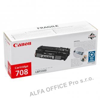 Canon originální toner CRG708H, black, 6000str., 0917B002, high capacity, Canon LBP-3300