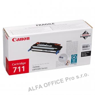 Canon originální toner CRG711, black, 6000str., 1660B002, Canon LBP-5300