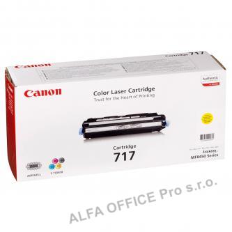 Canon originální toner CRG717, yellow, 4000str., 2575B002, Canon MF-8450