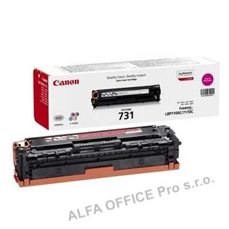 Canon originální toner CRG731, magenta, 1500str., 6270B002, Canon LBP-7100Cn, 7110Cw, MF 8