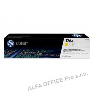 HP originální toner CE312A, yellow, 1000str., HP 126A, HP LaserJet Pro CP1025, 1025nw, MFP