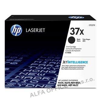 HP originální toner CF237X, black, 25000str., HP 37X, high capacity, HP LaserJet Enterpris