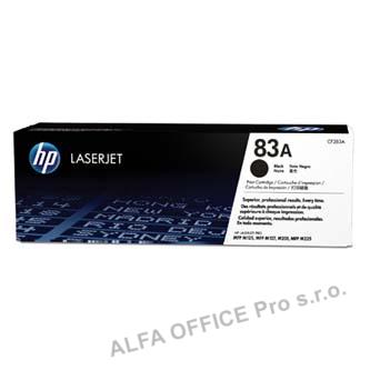 HP originální toner CF283A, black, 1500str., HP 83A, HP LJ Pro M201dw,201n,MFP M125a,125nr