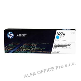 HP originální toner CF301A, cyan, 32000str., HP 827A, HP Color LaserJet MFP M880z, 850g