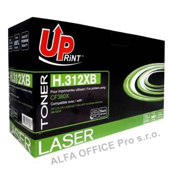 UPrint kompatibilní toner s CF380X, black, 4400str., H.312XB, pro HP Color LaserJet Pro MF