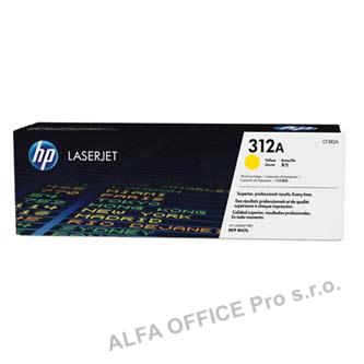 HP originální toner CF382A, yellow, 2700str., HP 312A, HP Color LaserJet Pro MFP M476dn, M