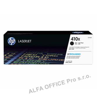 HP originální toner CF410X, black, 6500str., HP 410X, high capacity, HP LJ Pro M452, LJ Pr