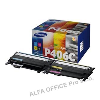 HP originální toner SU375A, CLT-P406C, CMYK, 1500, 3*1000str., P406C, Samsung CLP-360, CLP