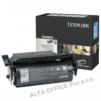  Lexmark originální toner 12A6865, black, 30000str., return, Lexmark T620, X620e, 