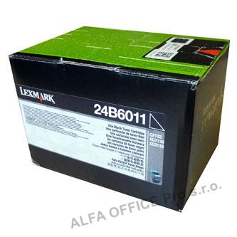  Lexmark originální toner 24B6011, black, 6000str., 24B6011, high capacity, Lexma 