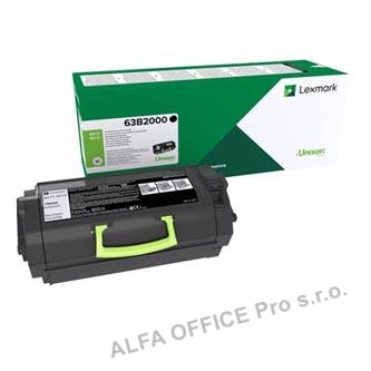  Lexmark originální toner 63B2000, black, 11000str., Lexmark MX717de, MX718de 