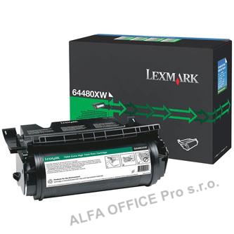  Lexmark originální toner T644, black, 32000str., 64480XW, extra high capacity, L 