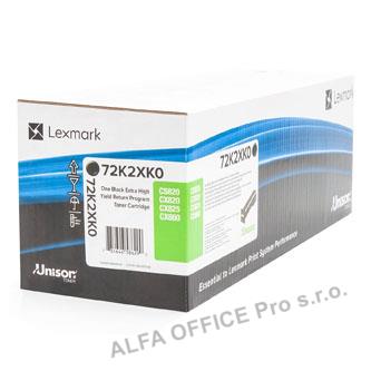  Lexmark originální toner 72K2XK0, black, 33000str., return, extra high capacity, 