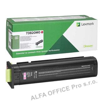  Lexmark originální toner 73B20M0, magenta, 15000str., return, Lexmark CS827de, C 